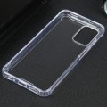 For Xiaomi Redmi Note 10 4G Four-corner Shockproof Transparent TPU + PC Protective Case