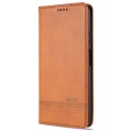For Xiaomi Redmi Note 10 5G AZNS Magnetic Calf Texture Horizontal Flip Leather Case with Card Slots