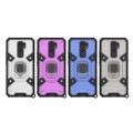For Xiaomi Redmi 9 Space PC+TPU Ring Holder Protective Case(Purple)