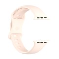 Silicone Watch Band, Size: Small Code For Apple Watch Series 9&8&7 41mm / SE 3&SE 2&6&SE&5&4 40mm /