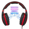 Anivia AH28 3.5mm Stereo Sound Wired Gaming Headset with Microphone(Black Red)