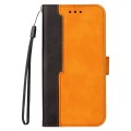 For Xiaomi Redmi Note 10 5G / Poco M3 Pro Business Stitching-Color Horizontal Flip PU Leather Case w
