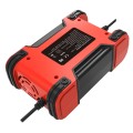 FOXSUR 12A / 12V / 24V Car / Motorcycle 7-stage Lead-acid Battery AGM Charger, Plug Type:EU Plug(Red
