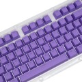 HXSJ P9 104 Keys PBT Color Mechanical Keyboard Keycaps(Purple)