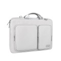 ST11 Polyester Thickened Laptop Bag with Detachable Shoulder Strap, Size:13.3 inch(Silver Gray)