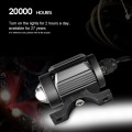 2 PCS L29 12V / 15W / 6000K / 2000LM Motorcycle / Car IP65 Waterproof External LED Small Steel Canno