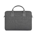 WIWU Minimalist Laptop Handbag, Size:14 inch(Grey)