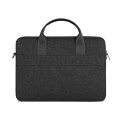 WIWU Minimalist Laptop Handbag, Size:15.6 inch(Black)