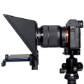 FEELWORLD TP2A NEW Portable Teleprompter with Remote Control & Lens Adapter Ring For Below 8 inches