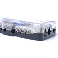A0529 Multi-functional LED Car Audio Stereo Mini ANL Fuse Box with Wrench