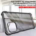 For Motorola Edge 20 Lite IMAK All-inclusive Shockproof Airbag TPU Case with Screen Protector(Transp
