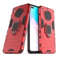 For Huawei nova 8i Foreign Version Shockproof PC + TPU Protective Case with Magnetic Ring Holder(Red