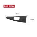 Car Suede Wrap Center Console Panel Decorative Sticker for BMW 3 Series 3GT / 4 Series 2013-2019, Le