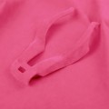 Car Suede Wrap Thong Shape Steering Wheel Decorative Sticker for BMW F Chassis, Left Drive(Pink)