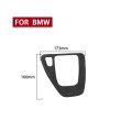 Car Suede Wrap Gear Panel Decorative Sticker for BMW 3 Series 2005-2012, Left Drive(Black Grey)