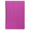 For Lenovo Yoga Tab 11 Custer Texture Horizontal Flip PU Leather Case with Holder & Sleep / Wake-up