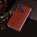 For Motorola Moto G60S idewei Crazy Horse Texture Horizontal Flip Leather Case with Holder & Card Sl