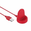 For Samsung Galaxy Watch4 Classic / Galaxy Watch4 Universal Silicone Charger Holder(Red)