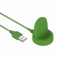 For Samsung Galaxy Watch4 Classic / Galaxy Watch4 Universal Silicone Charger Holder(Green)