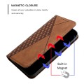 For Xiaomi Redmi Note 10 4G Diamond Pattern Splicing Skin Feel Magnetic Horizontal Flip Leather Case