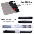 For ZTE Blade A51 Coloured Drawing Cross Texture Horizontal Flip PU Leather Case with Holder & Card