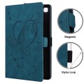 For Xiaomi Pad 5 / Pad 5 Pro Love Butterfly Pattern Horizontal Flip Leather Case with Holder & Sleep