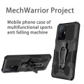 For Xiaomi Mi 11T / 11T Pro Armor Warrior Shockproof PC + TPU Protective Case(Black)