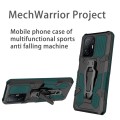 For Xiaomi Mi 11T / 11T Pro Armor Warrior Shockproof PC + TPU Protective Case(Green)