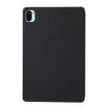 For Xiaomi Pad 5 / Pad 5 Pro Solid Color Magnetic Horizontal Flip Leather Case with Holder(Black)