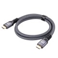 HDMI 2.0 Male to HDMI 2.0 Male 4K Ultra-HD Braided Adapter Cable, Cable Length:3m(Grey)