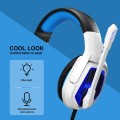 SADES MH901 7.1 Channel USB Adjustable Gaming Headset with Microphone(Blue White)