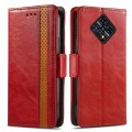 For Infinix Zero 8 CaseNeo Splicing Dual Magnetic Buckle Leather Case with Holder & Card Slots & Wal