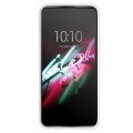 TPU Phone Case For Alcatel One Touch Idol 3 4.7(Transparent White)