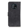 For Nokia G50 KHAZNEH Retro Texture Horizontal Flip Leather Phone Case(Black)