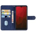 Leather Phone Case For Vodafone Smart V11(Blue)