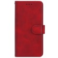Leather Phone Case For HTC Desire 20+(Red)
