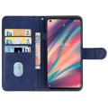 Leather Phone Case For Wiko View 5(Blue)