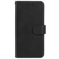 Leather Phone Case For TCL 10 SE(Black)