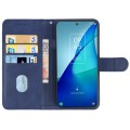 Leather Phone Case For TCL 20L+(Blue)