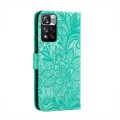 For Xiaomi Redmi Note 11 Pro Lace Flower Leather Phone Case with Holder & Card Slots & Wallet & Phot