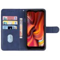 Leather Phone Case For DOOGEE S96 Pro(Blue)