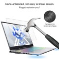 For MACHENIKE F117-X 15.6 inch Laptop Screen HD Tempered Glass Protective Film