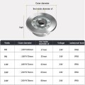 9W Landscape Colorful Color Changing Ring LED Stainless Steel Underwater Fountain Light(Colorful)
