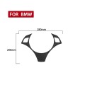 Car Suede Wrap Steering Wheel Decorative Cover for BMW 1 Series 2007-2011 / 3 Series 2005-2012, Left