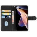 Leather Phone Case For Xiaomi Redmi Note 11 Pro / Note 11 Pro+ 5G(Black)