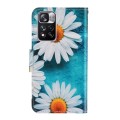For Xiaomi Redmi Note 11 Pro 3D Colored Drawing Horizontal Flip Leather Phone Case(Chrysanthemum)