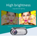 T7 1920x1080P 200 ANSI Portable Home Theater LED HD Digital Projector, Same Screen Version,US Plug (