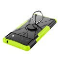 For Google Pixel 6 Armor Bear Shockproof PC + TPU Phone Case with Ring Holder(Green)