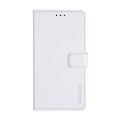 For Huawei nova 9 idewei Crazy Horse Texture Leather Case with Holder & Card Slots & Wallet(White)