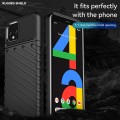For Google Pixel 4 Thunderbolt Shockproof TPU Phone Case(Black)